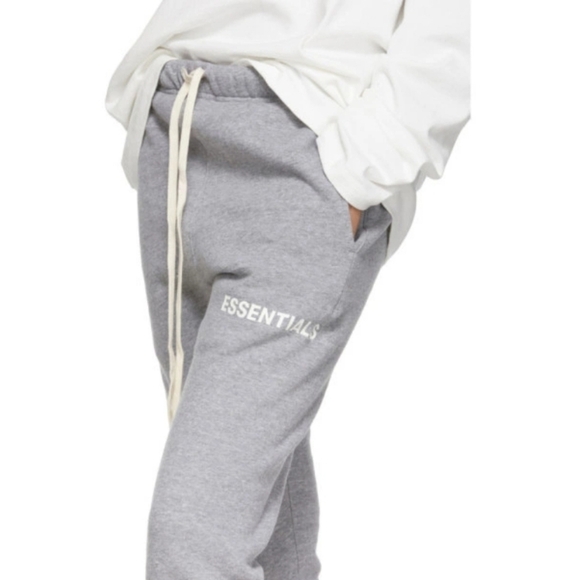 Essentials Fear Of God fleece lounge pant grey Small - Picture 4 of 10